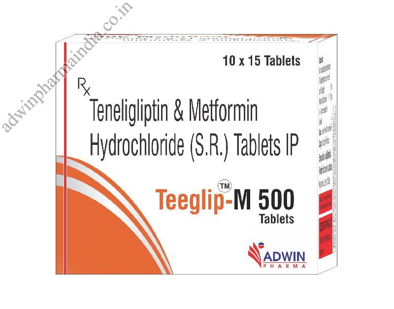 Teeglip-M 500mg Tablets, Type Of Medicines : Allopathic
