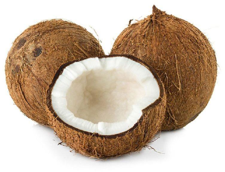 fresh brown coconut