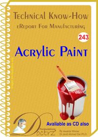 Acrylic Paint Manufacturing Technology (TNHR243)