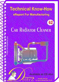 Car Radiator Cleaner Manufacturing Technical Knowhow