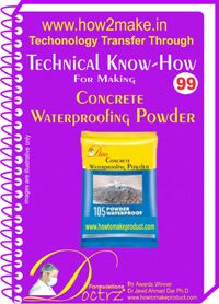 Concrete Waterproofing Powder making Formulation (eReport)