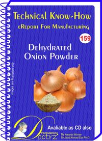 Dehydrated Onion Powder Manufacturing Technology (TNHR159), Packaging Type : eBook