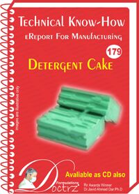 Book Detergent Cake Manufacturing Technology (TNHR179)