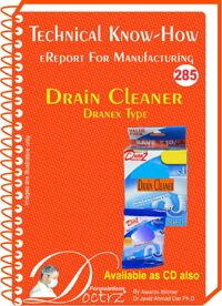 Drain Cleaner Dranex Type Manufacturing Technology(tnhr285)