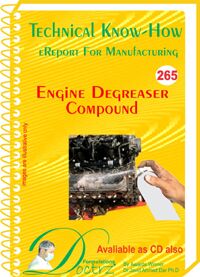 Engine Degreaser Compound  Manufacturing Technology (TNHR265)