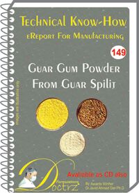Guar Gum Powder From Guar Split Manufacturing (TNHR149)