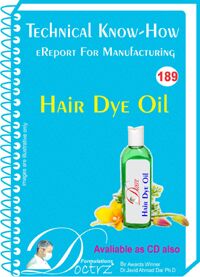 Hair Dye Oil Manufacturing Technology  (TNHR189)