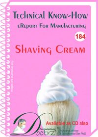Shaving Cream Manufacturing Technology (TNHR184)