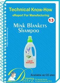 Mink Blanket Shampoo Manufacturing