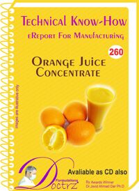 Orange Juice Concentrate   Manufacturing Technology (TNHR260)