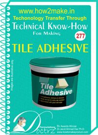 Tile Adhesive Formulation (eReport)
