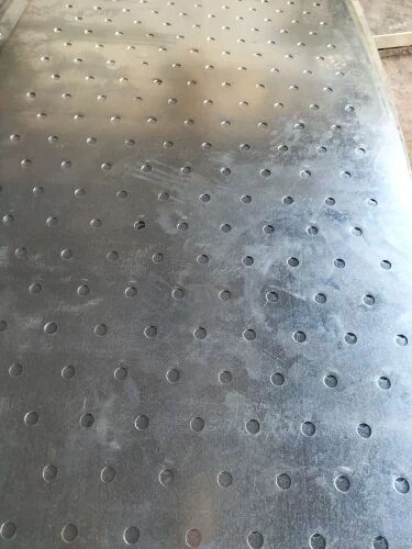 Gi perforated sheets, Color : Silver