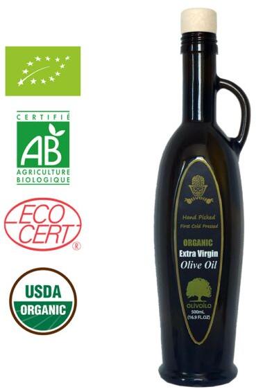 Organic Extra Virgin Olive Oil .500 Ml