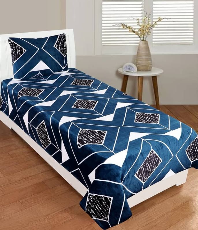 Flannel  Single Bed Sheet