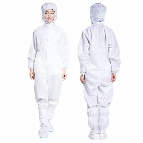 Polyester ESD Coverall & Dangri, Size : Medium