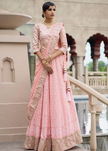 Georgette Lehenga (PT-375)