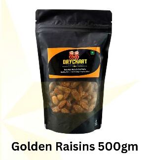 500gm Dry Golden Raisins, Shelf Life : 6 Months