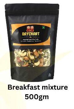 500gm Pure Nuts Breakfast Mixture, For Human Consumption, Packaging Type : Plastic Packet