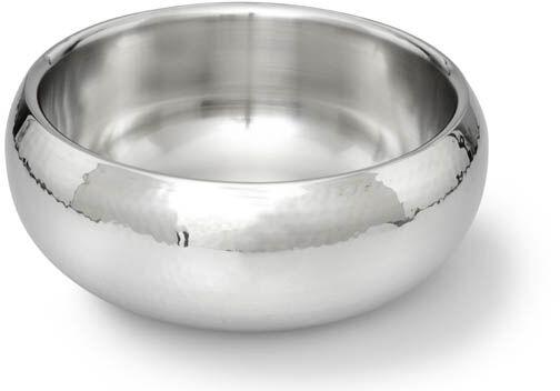 Round Non Coated Stainless Steel DW Salad Bowl