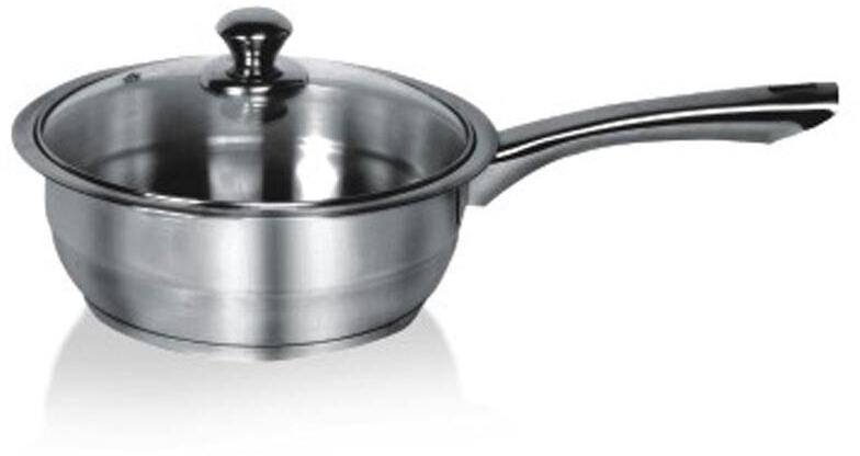 Encapsulated Gourmet Frying pan with steel Handle
