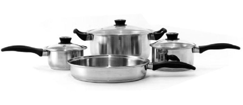 Encapsulated Regular Cookware Set with Bakelite Handles - 7/8/12 Pcs Set