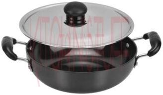 Stainless Steel Coated Fry Wok, for Home, Hotel, Restaurant