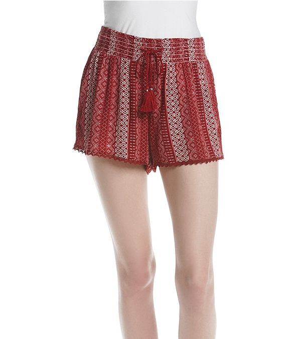 Hippie Laundry Printed Soft Shorts