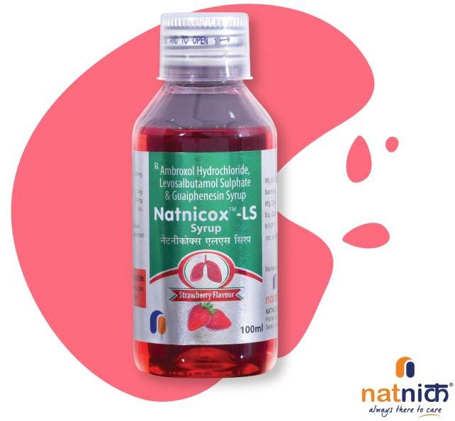 Liquid Natnicox-ls 100 Ml Syrup, Packaging Type : Plastic Bottle