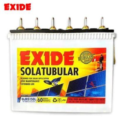 EXIDE SOLAR BATTREY, Capacity : 150 AH