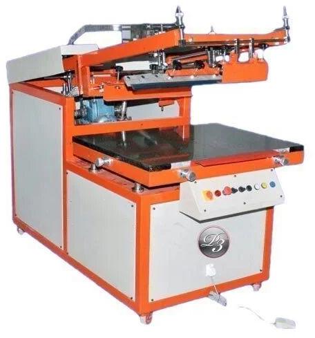 Mechanical Flat Screen Printing Machine