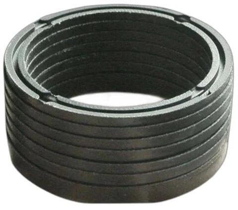 Round Nitrile Chevron Packing Seal, Color : Black