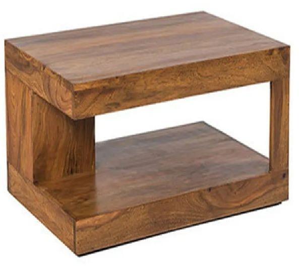 wooden coffee table