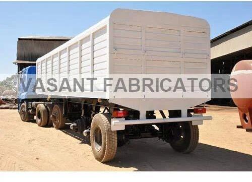 Stainless steel Box Trailer, Color : White
