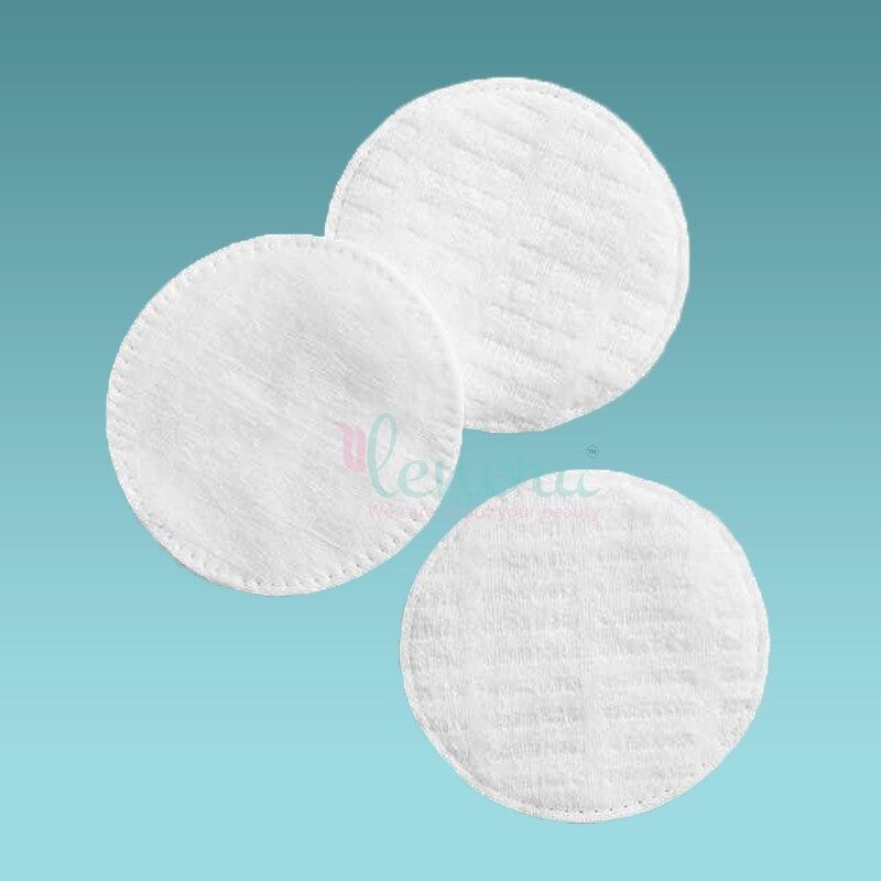 Cotton pad, Shape : Round