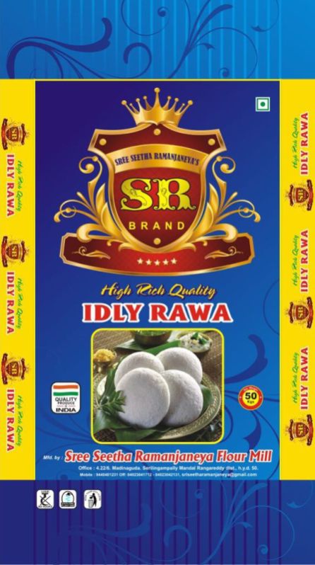 Rice Electric Polished 50-10kg sr idli rawa, Certification : Fssai