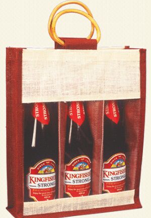 Wine Bottle Bags, Width : 11 inches