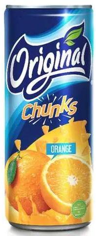 Original 180ml Orange Drink Tin, Packaging Type : Can (Tinned)