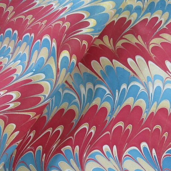 Handmade Marbled Paper