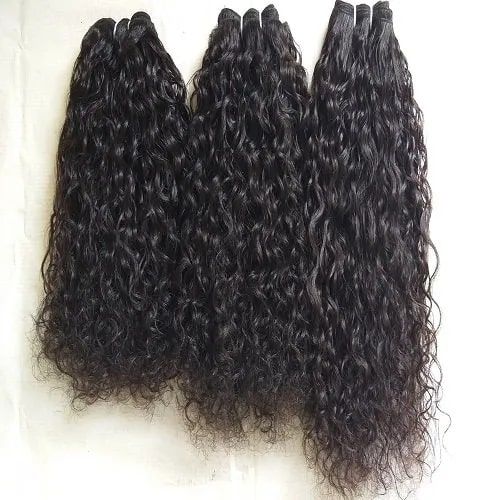 Deep Curly Hair Extensions, for Parlour, Personal, Color : Black