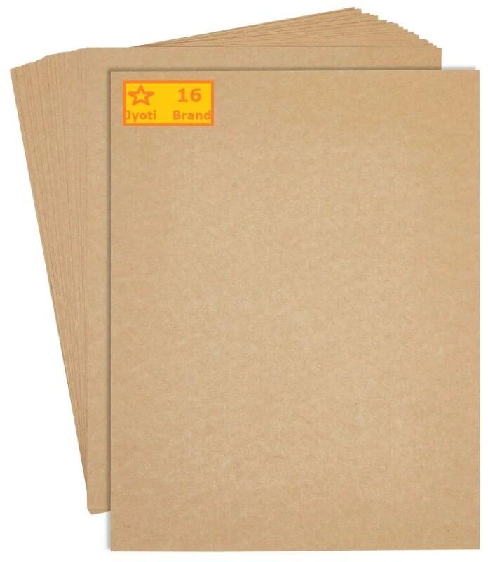 Brown Hard Board Paper, Size : 24 X 32 Inch