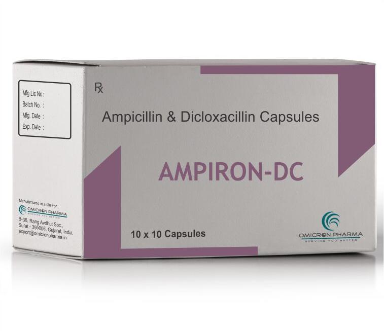 Ampicillin and Dicloxacillin Capsules
