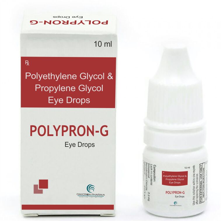 Polyethylene Glycol and Propylene Glycol Eye Drops