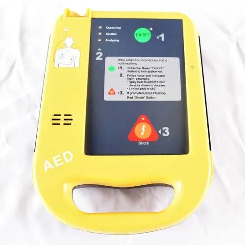 Automated External Defibrillator, Color : Yellow