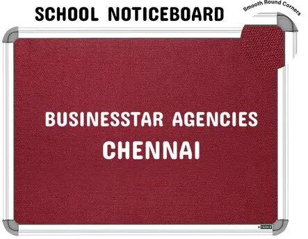 School Notice Board, Color : Red