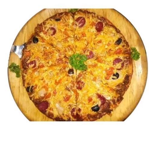 Baba Bakers Chicken Pizza, Size : Small