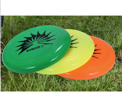 Gisco Plastic Frisbee, Color : Multi Color