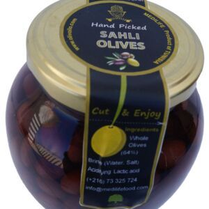 Sahli Olives With Olive Oil