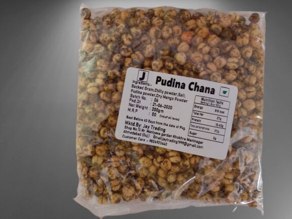 Pudina Chana, for Eating