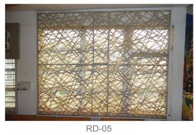 Brown Rattan Divider, for Office