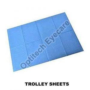 Poly Material Disposable Trolley Sheet